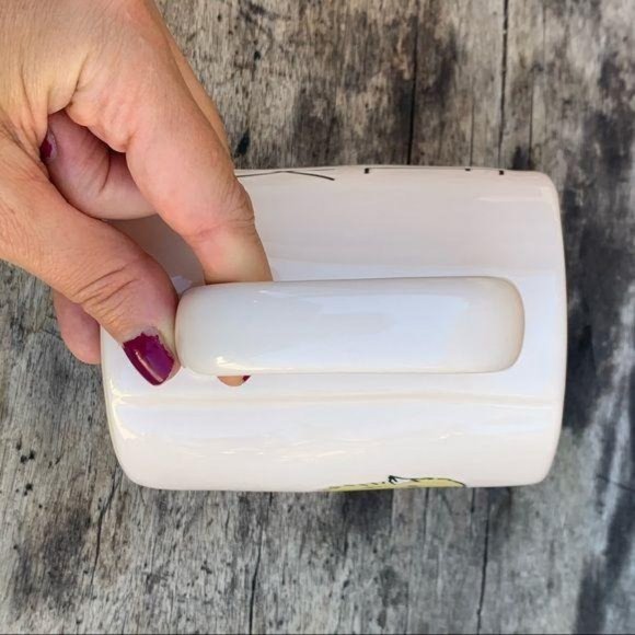 Rae Dunn ‘Cute Chick’ White Oversized Coffee Mug - Picture 5 of 6